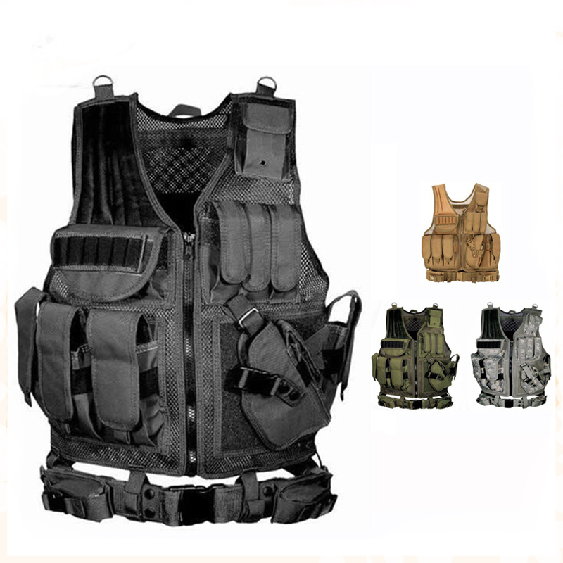 戦術的な戦闘ベスト,防弾チョッキ,防弾チョッキ,警備員,狩猟 - Hunting Outdoor Game のレビューと価格